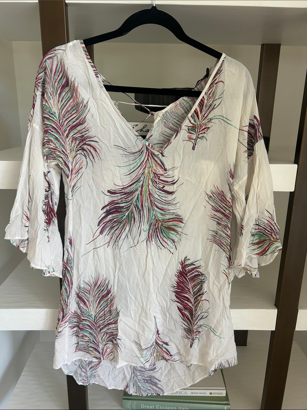 Vix Feather Tunic coverup